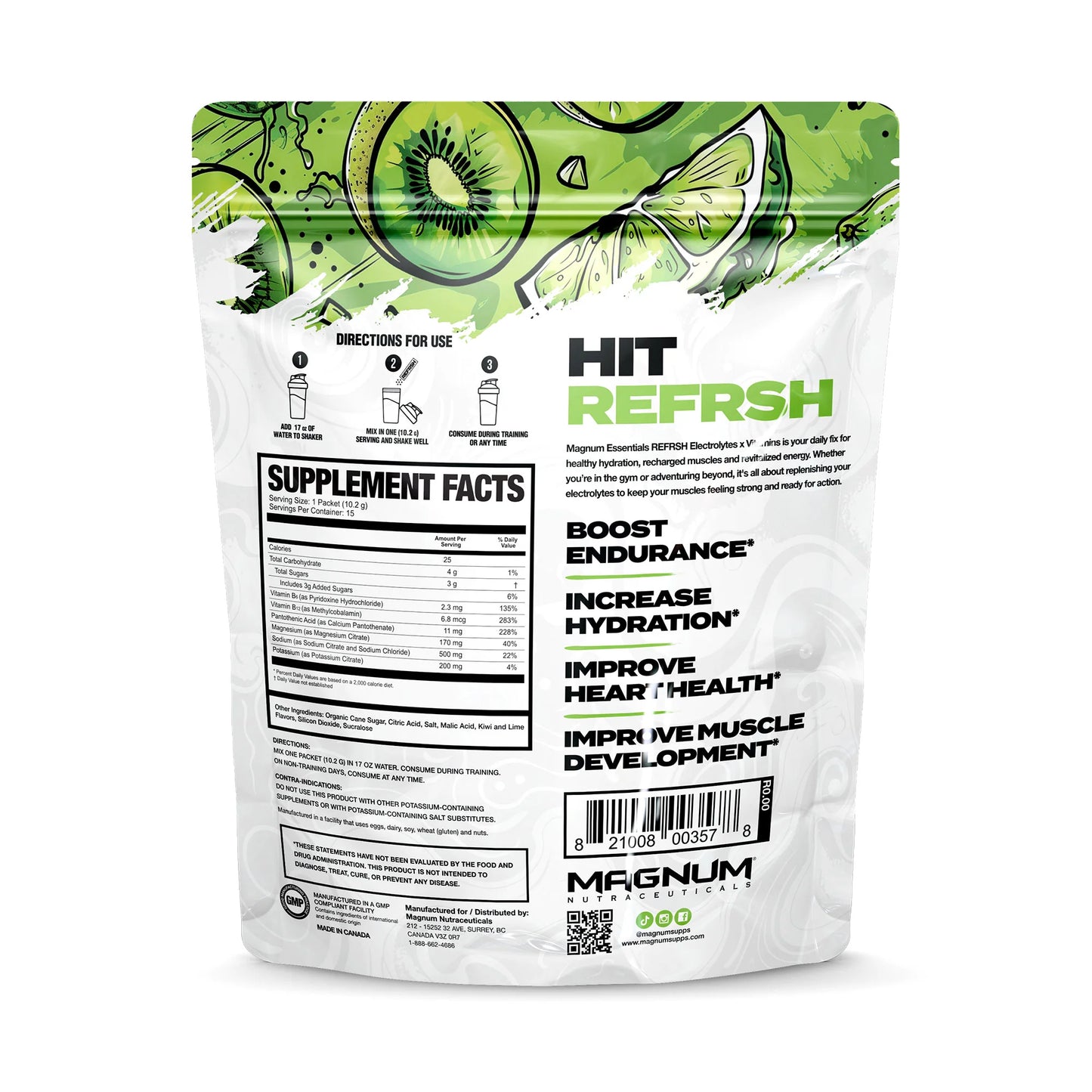 REFRSH ELECTROLYTES X VITAMINS